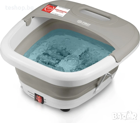 Масажна вана за крака TZS First Austria сгъваема розова, снимка 4 - Масажори - 53860759