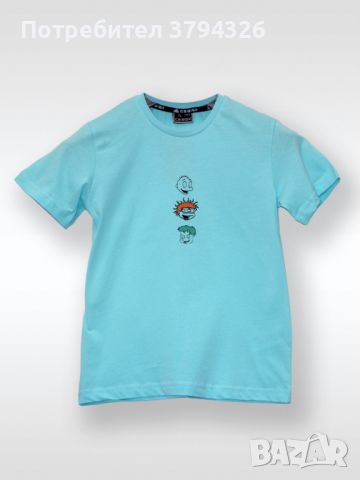 Детска памучена тениска за момче CEGISA, снимка 3 - Детски тениски и потници - 46456307