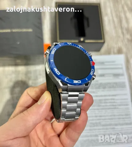 Нов Huawei Watch Ultimate Voyage Blue 48.5 mm смарт часовник гаранционен, снимка 10 - Мъжки - 49277862