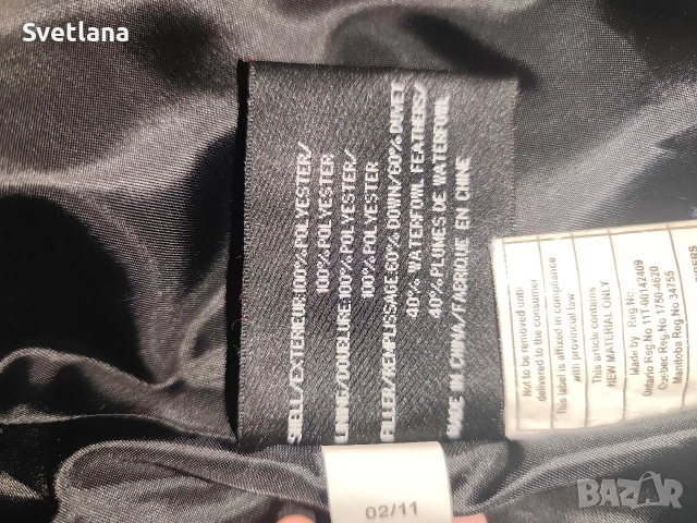 Зимно яке DKNY в класически черен цвят, снимка 10 - Якета - 54117452