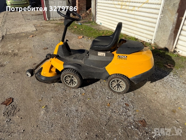 Косачка Stiga 12.5 к.с, снимка 2 - Градинска техника - 52829220
