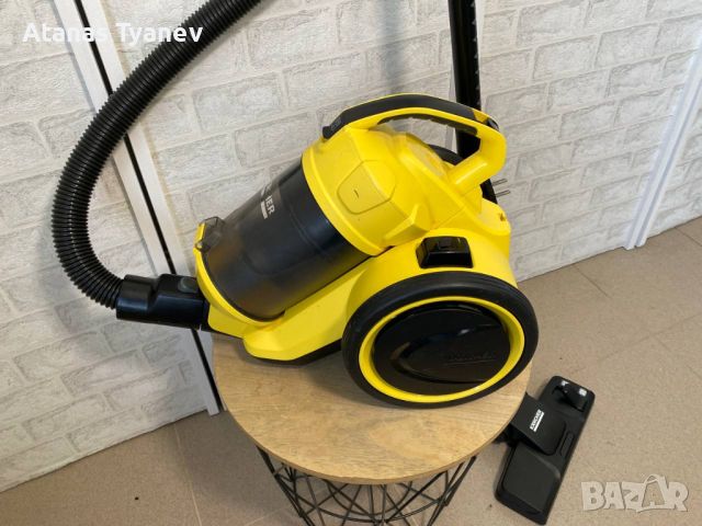 Прахосмукачка без торба Karcher VC 3 700W 0.9 Литра Ен., снимка 4 - Прахосмукачки - 45109072