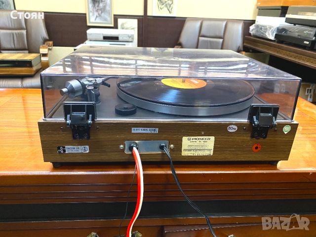 Vintage грамофон Pioneer, снимка 10 - Грамофони - 46275914