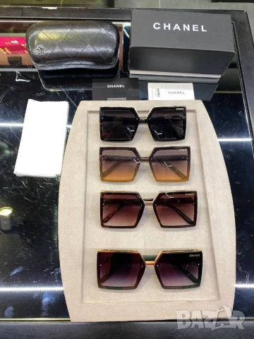 очила с черен обикновен калъф и кутия chanel, снимка 14 - Слънчеви и диоптрични очила - 51420405
