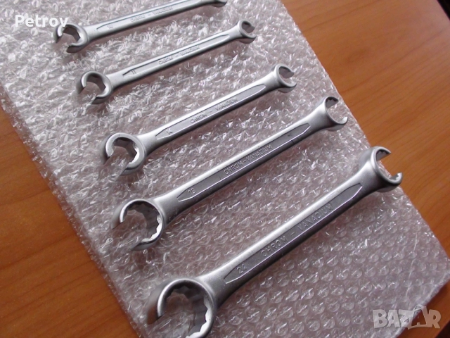 HEYCO No.497 - MADE IN GERMANY - ORIGINAL HEYCO - 5 броя ЧИСТО НОВИ PROFI Ключове за Маркучи 8-24 mm, снимка 10 - Ключове - 52241819