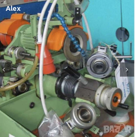 Продавам чисто нова италианска машина за заточване на режещи инструменти , снимка 9 - Други машини и части - 53428960