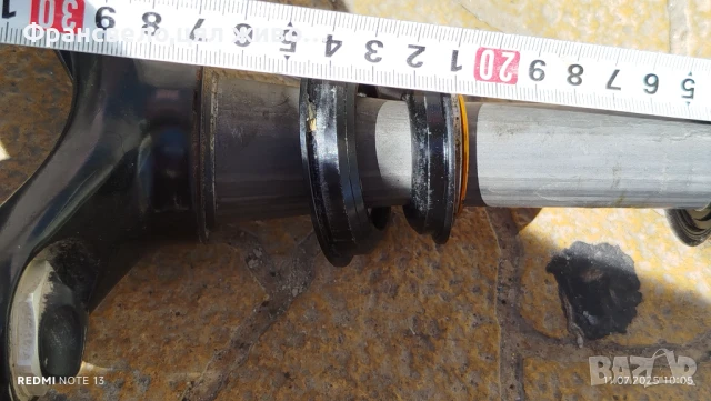 28 цола въздушна заключваща вилка за велосипед колело с монтаж конус , снимка 6 - Части за велосипеди - 51091143