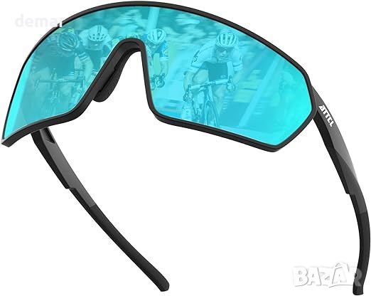 ATTCL Унисекс спортни слънчеви очила UV защита за колоездене, езда