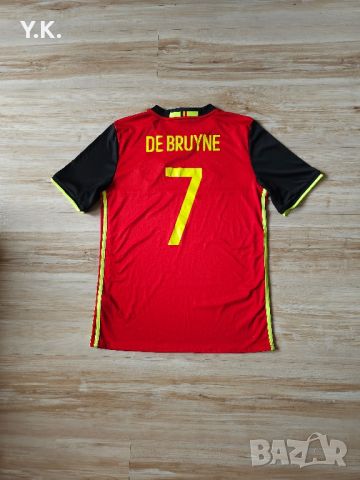 Оригинална тениска Adidas Climacool x Belgium F.C. x De Bruyne / Season 16 (Home), снимка 3 - Тениски - 45447619