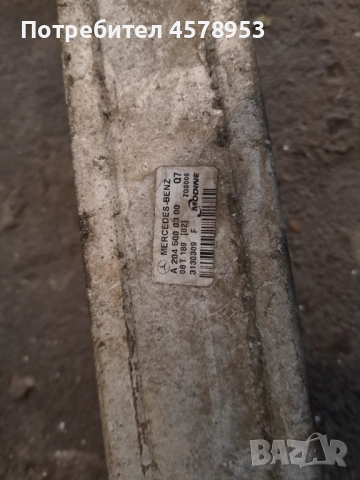 Интеркулер за Mercedes W204, снимка 2 - Части - 52244343