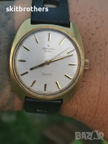 ZENITH Sporto 28800, 36mm, gold filled, cal. 2562C, снимка 6 - Мъжки - 47004684