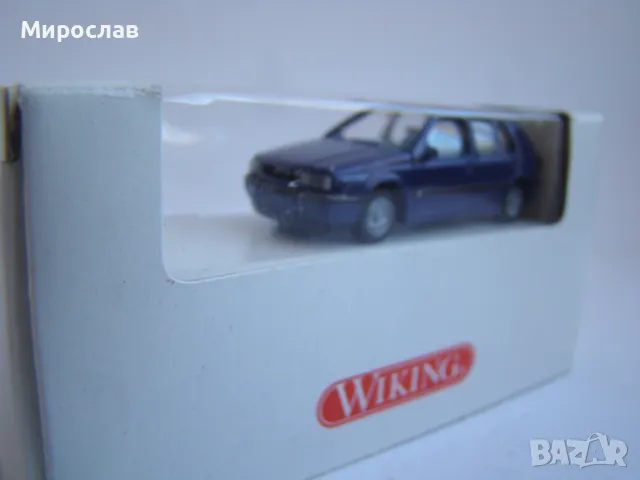 WIKING H0 1/87 VW GOLF 3 МОДЕЛ КОЛИЧКА РАЛИ ИГРАЧКА, снимка 4 - Колекции - 48011320