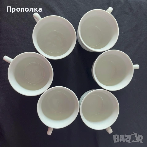 Български чашки с красиви, нежни декори и десертни чинийки, снимка 4 - Чаши - 54101103