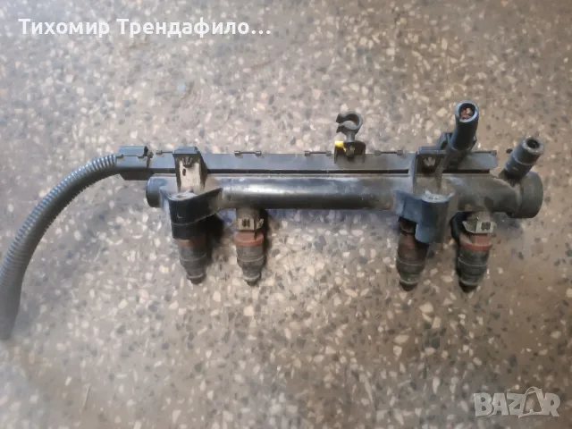 РЕЙКА дюзи бензин SKODA FABIA 1.4 MPI 047906031C , 047133319S , 047 906 031 C , 047 133 319 S, снимка 4 - Части - 50067401