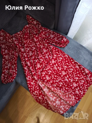 Роклята е дълга, снимка 2 - Рокли - 50659575