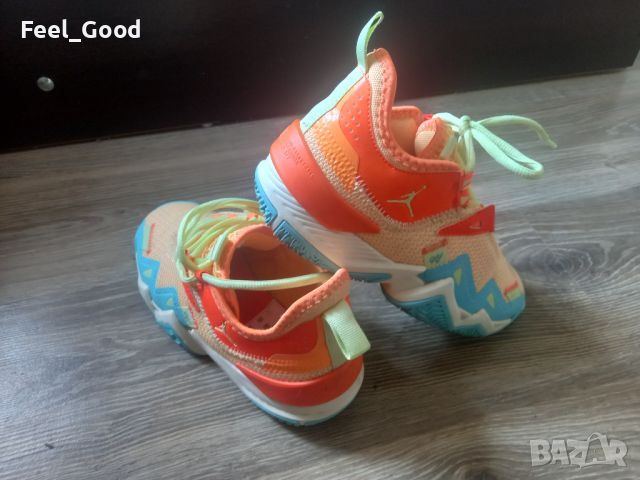 Nike Jordan uk4 ,us 4.5 ,eur 36.5 ,23.5 см баскетболни летни маратонки, снимка 3 - Детски маратонки - 45239809