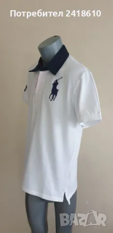 POLO Ralph Lauren Pique Cotton Custom Fit Mens Size L НОВО!ОРИГИНАЛ! Мъжка Тениска!, снимка 7 - Тениски - 46981636