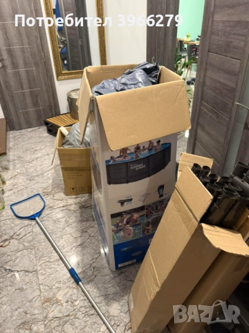 сглобяемия басейн Summer Waves Elite Frame с размери 4.27 м x 1.07, снимка 4 - Басейни и аксесоари - 54300630