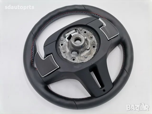 M Sport Черен Спортен Волан BMW X5M X6M M5 F90 M8 F91 F92 F93 F95 F96, снимка 9 - Части - 47052412