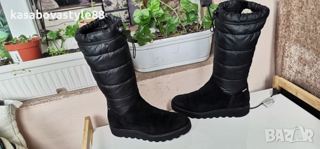 Ботуши Hogl Gore-tex 37н.Естествен велур , снимка 8 - Дамски ботуши - 52877222