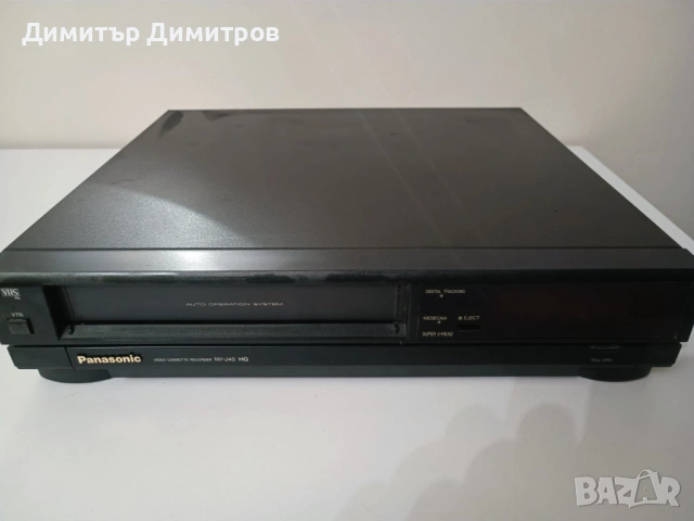 Видеомагнетофон - Panasonic NV‑J40 HQ, снимка 2 - Плейъри, домашно кино, прожектори - 53237427