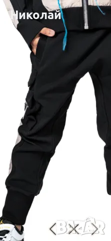 Суичър с цип и Карго панталон с райе 7-10г MADE BY SOCIETY, снимка 12 - Детски комплекти - 50428261