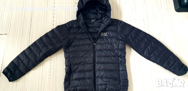 Emporio Armani EA7 Mens Down Jacket Slim Fit Size S ОРИГИНАЛ! Мъжко Олекотено пухено Яке!, снимка 4 - Якета - 53877526