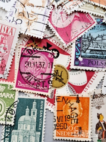 Лот от различни пощенски марки 100 бр.,от началото на 20 век., снимка 4 - Филателия - 42199747