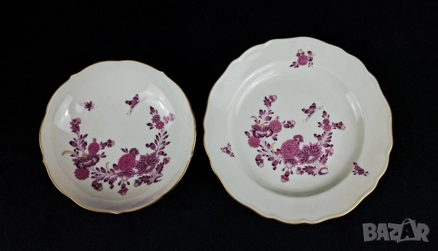 Meissen Indisch Purpur - сервиз за 6 човека, снимка 3 - Сервизи - 52426546