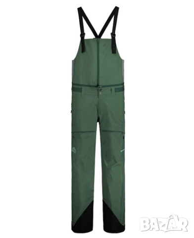 Maloja bibs 28К #L панталони за ски сноуборд фрирайд пантене туризъм, снимка 4 - Зимни спортове - 52873020
