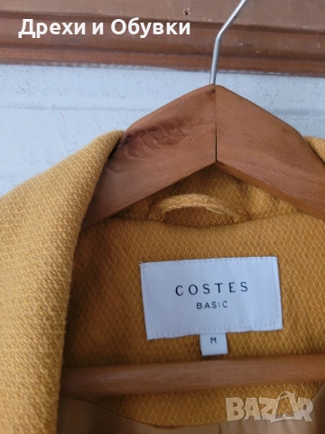 Пролетно есенен модел дълъг блейзър манто, снимка 5 - Палта, манта - 54095624