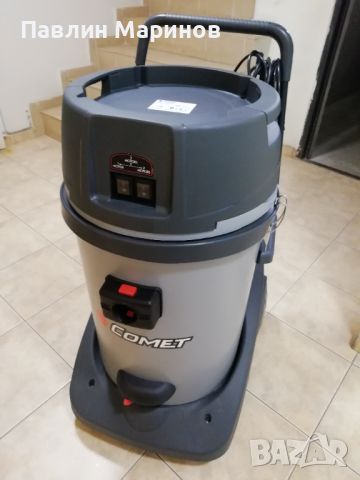 Професионална Тримоторна Прахосмукачка/Смукачка COMET CVP 378 PBH Vacuum Cleaner Гаранция, снимка 5 - Прахосмукачки - 46802385