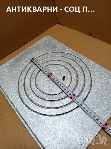 Стара Чугунена Плоча За Печка Барбекю Барбекюта., снимка 6 - Антикварни и старинни предмети - 51207729