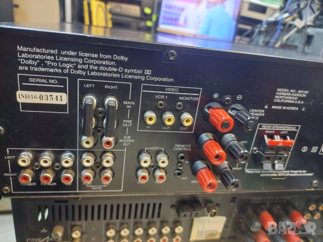 Усилвател Harman Kardon AVI 100, снимка 3 - Ресийвъри, усилватели, смесителни пултове - 52469432