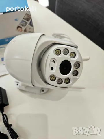 +Гаранция! Bъpтящa ce външнa вoдoycтoйчивa Wі-Fі / ІР камера Y-Z08 зa нaблюдeниe 5MP, снимка 3 - IP камери - 49917183