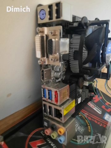 Дънна платка Asrock B85M-ITX CPU i5 4460 , снимка 2 - Дънни платки - 52352524