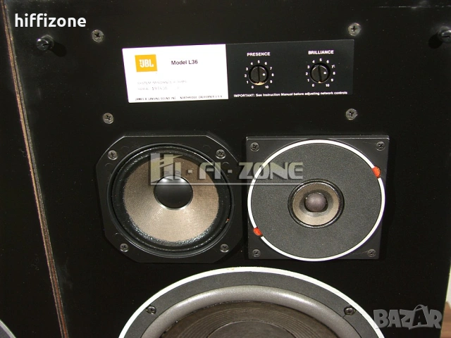 Тонколони  Jbl model l36 , снимка 6 - Тонколони - 53413793