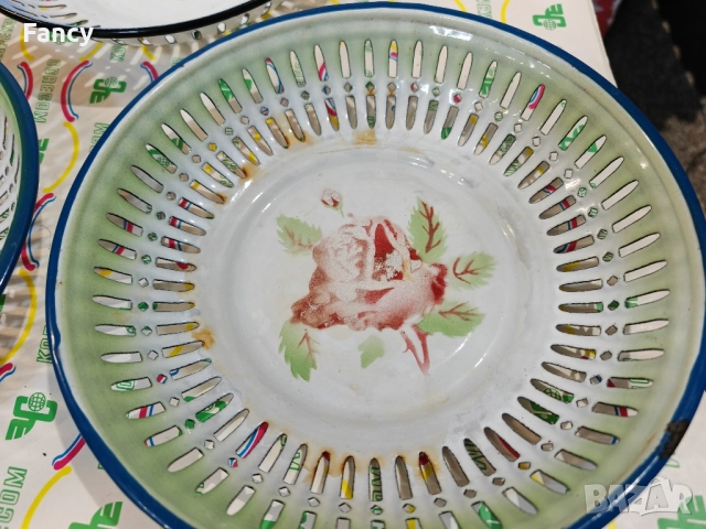 Емайлирани гевгири/панерки , снимка 6 - Съдове за готвене - 52329740