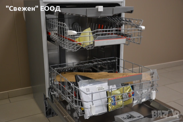 Съдомиялна за вграждане с Zeolith Bosch SMI6ZCS16E, Home Connect, DosageAssist, снимка 9 - Съдомиялни - 53335197