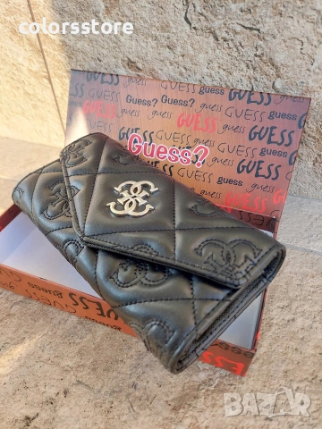 Черен портфейл Guess/SG47n , снимка 4 - Портфейли, портмонета - 53836858