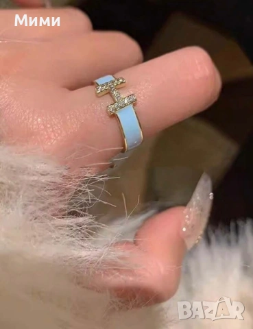 Пръстен Hermes, снимка 3 - Пръстени - 54109830