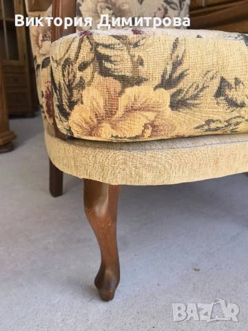 Винтидж кресло , снимка 3 - Дивани и мека мебел - 53852127