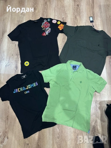 Продавам Лот от Маркови Тениски  и риза- Dsquared2,Ralph Lauren,Teodor,Jack&Jones