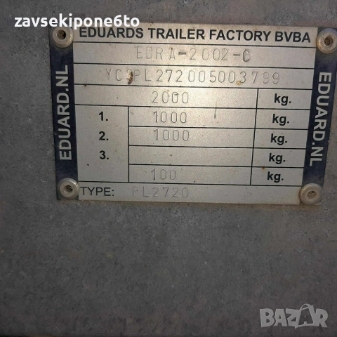 платформа в много добро състояние, снимка 2 - Ремаркета - 53582630