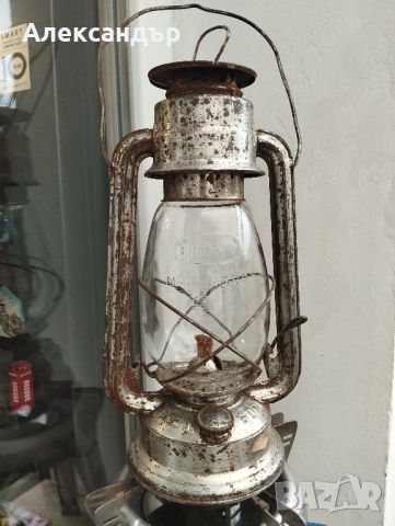 Немски фенер, снимка 3 - Антикварни и старинни предмети - 46011065