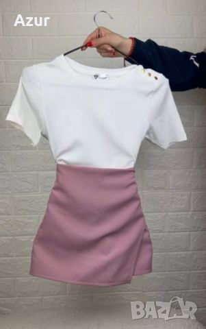 дамски комплект блуза и пола , снимка 1 - Комплекти - 46386931