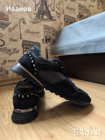 Оригинални маратонки Cesare Paciotti N-45, снимка 4 - Маратонки - 54136023