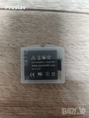 Батерия за SJCAM SJ4000, SJ5000, M10 серии екшън камера, снимка 4 - Оригинални батерии - 51562308