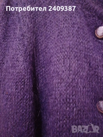 Ръчно плетена жилетка, снимка 3 - Жилетки - 53164409