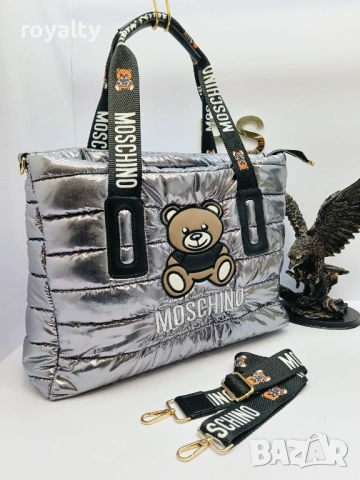 Moschino Нова Дамска Чанта 